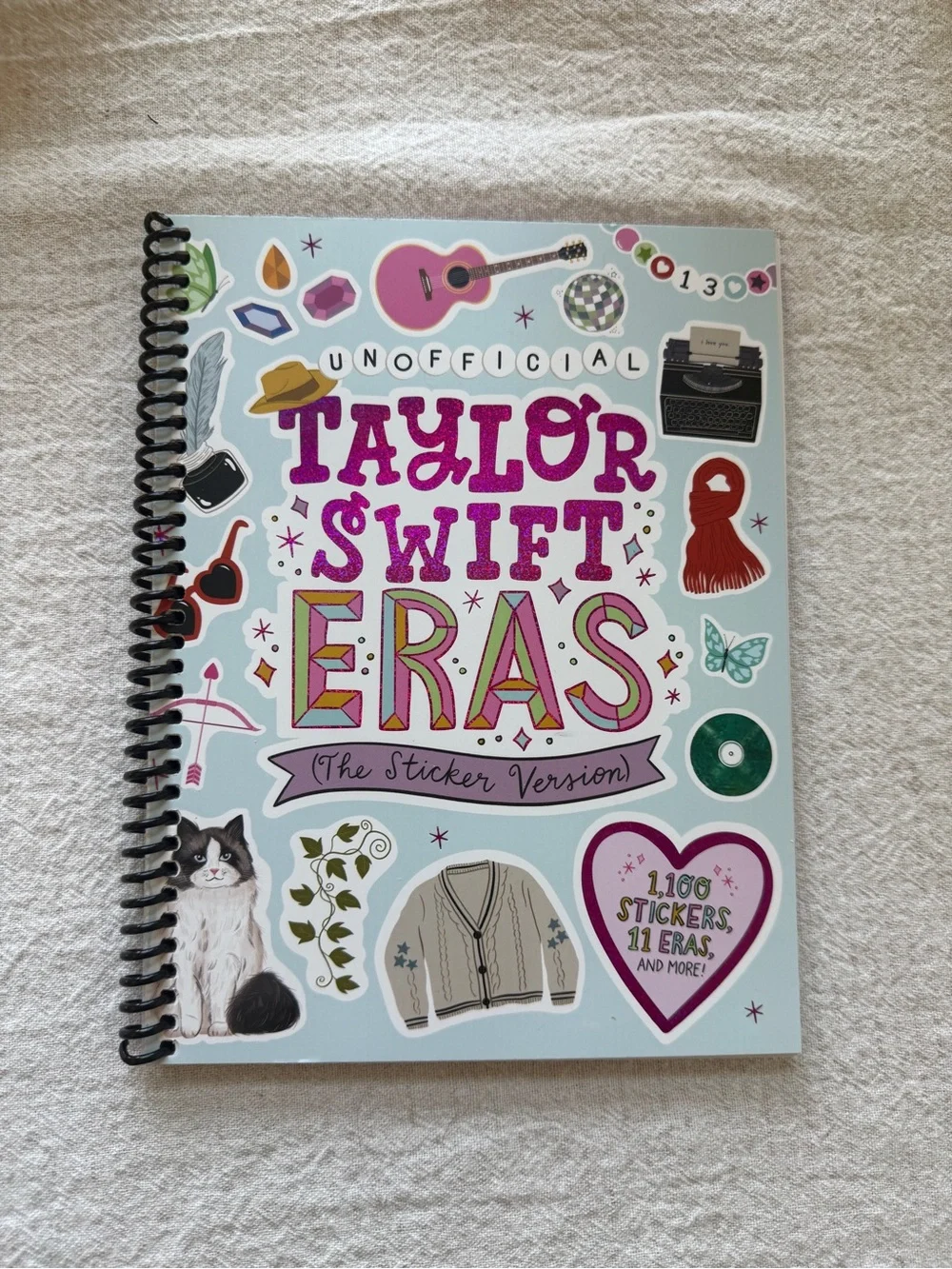 Taylor Swift Sticker Book The Eras Tour Themed Gift Swiftie Stickers